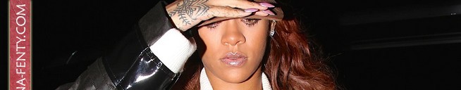 Rihanna spotted at Giorgio Baldi