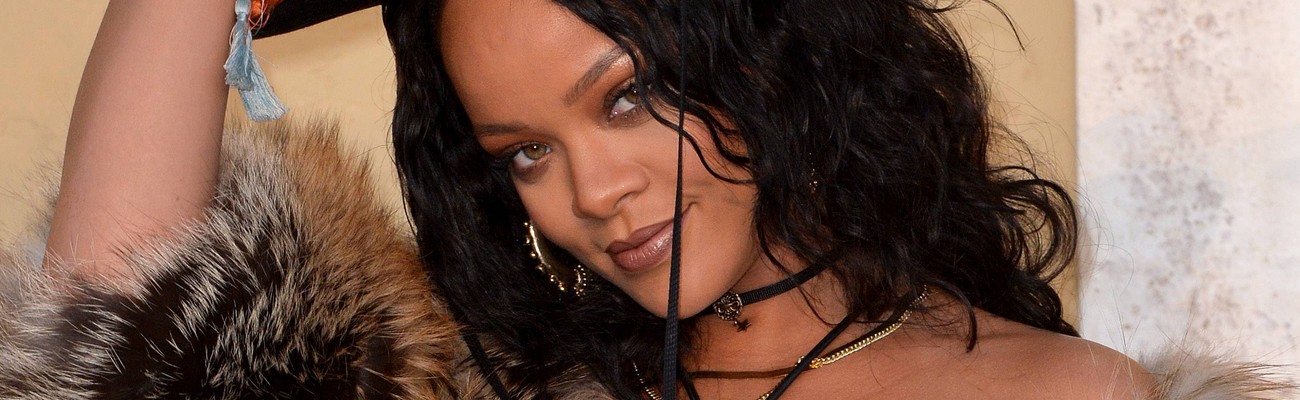 Rihanna attends Dior Fashion Show in Los Angeles