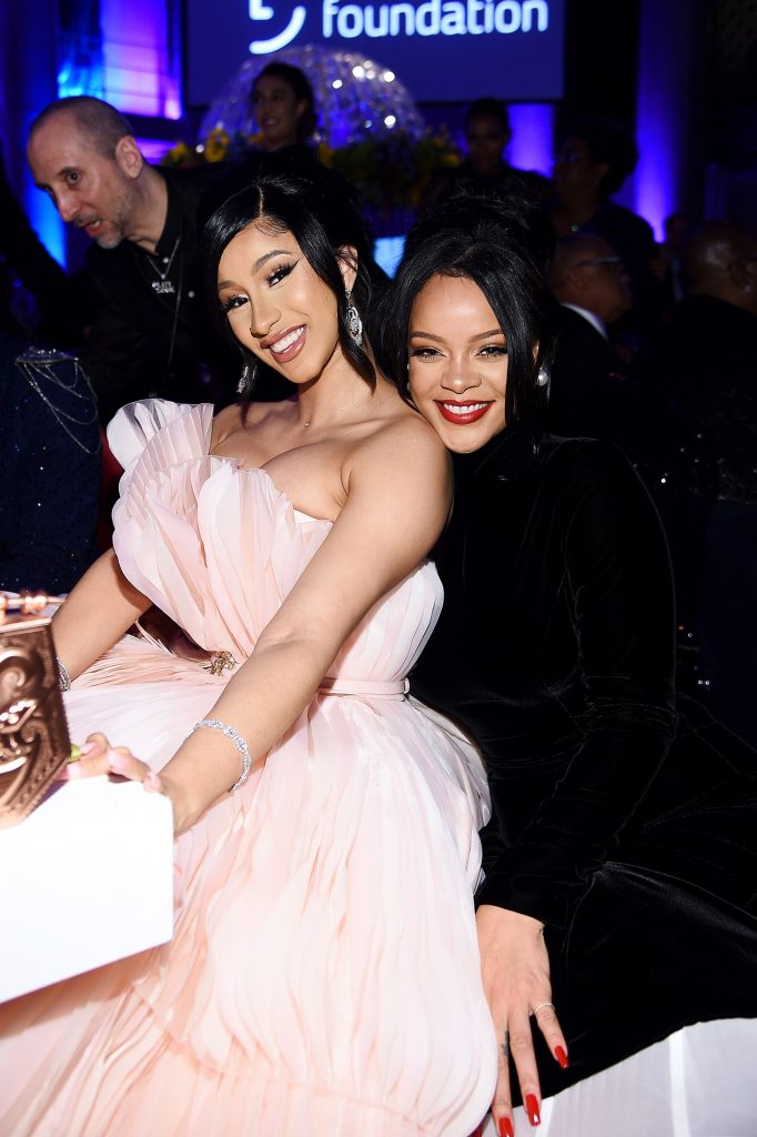 Rihanna and Cardi B at 2019 Diamond Ball